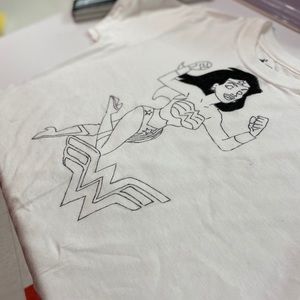 Handmade Acrylic Art Tshirts